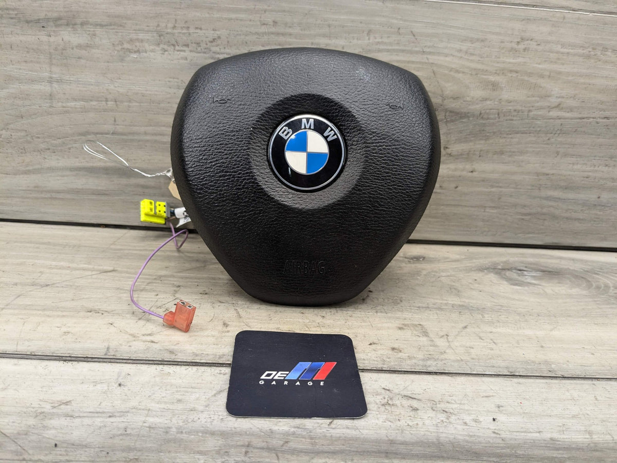 OEM BMW E70 E71 X5 X6 Front Driver SPORT Steering Wheel Airbag Air Bag Black