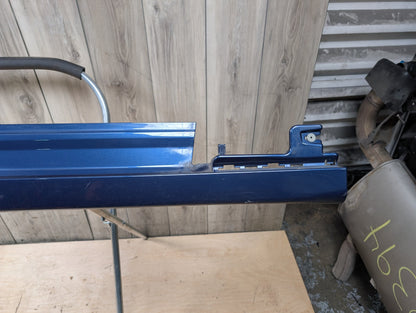 18-24 BMW G01 G02 F97 X3 X4 M Sport Right Passenger Rocker Panel Blue C1M