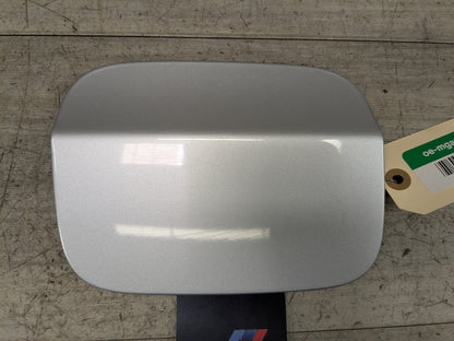 07-13 OEM BMW E70 X5 X5M Rear Fuel Gas Tank Flap Lid Cover Cap Silver 354