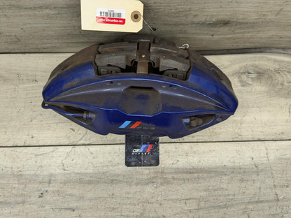 OEM BMW G01 X3 M40 G20 M340 Front Right Passenger Side Brake Caliper Brembo Blue