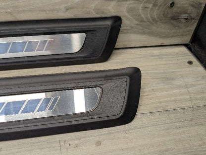 19-24 OEM BMW G23 M SPORT Front Left Right Door Sill Plate Molding Trim PAIR