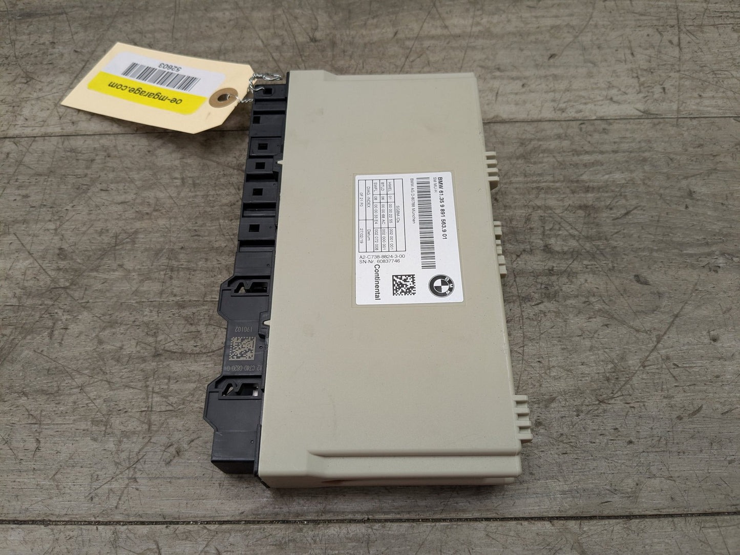OEM BMW F95 F97 G01 G05 G12 G20 G22 G26 G30 X3 X5 Front Left Right Seat Module