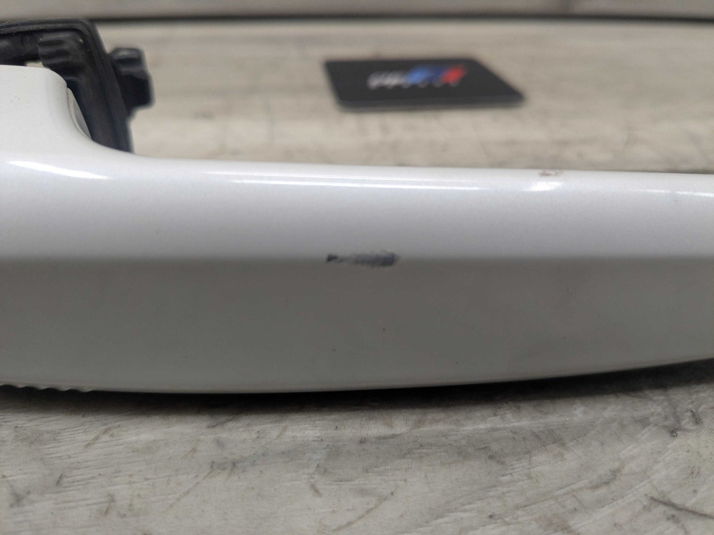OEM BMW F15 F16 F39 F48 X1 X5 Left Driver Door Handle COMFORT ACCESS White