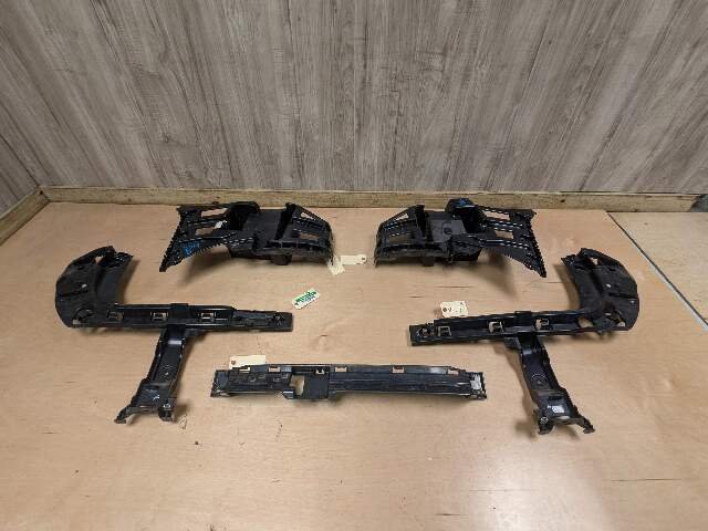 16-22 OEM BMW F48 X1 Rear Bumper Right Left Side Brackets Mounts Supports SET