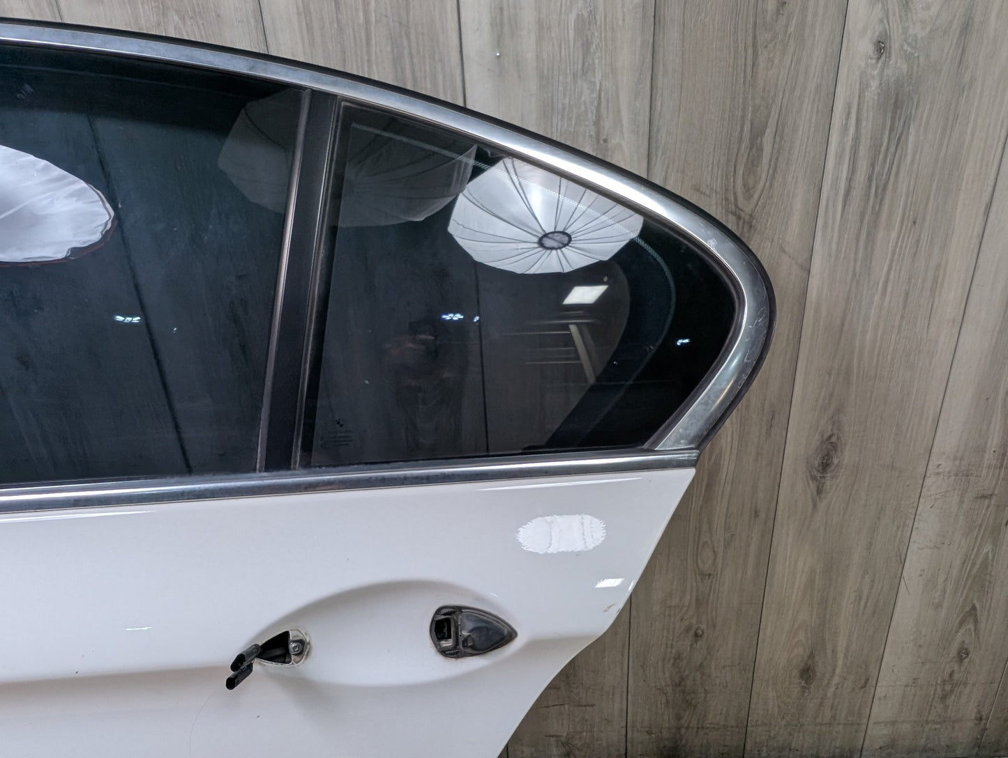 *11-16 OEM BMW F10 535 M5 Sedan Rear Driver Side Door Shell Panel White 300 White 300