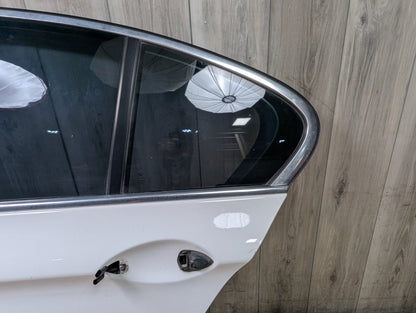 *11-16 OEM BMW F10 535 M5 Sedan Rear Driver Side Door Shell Panel White 300 White 300