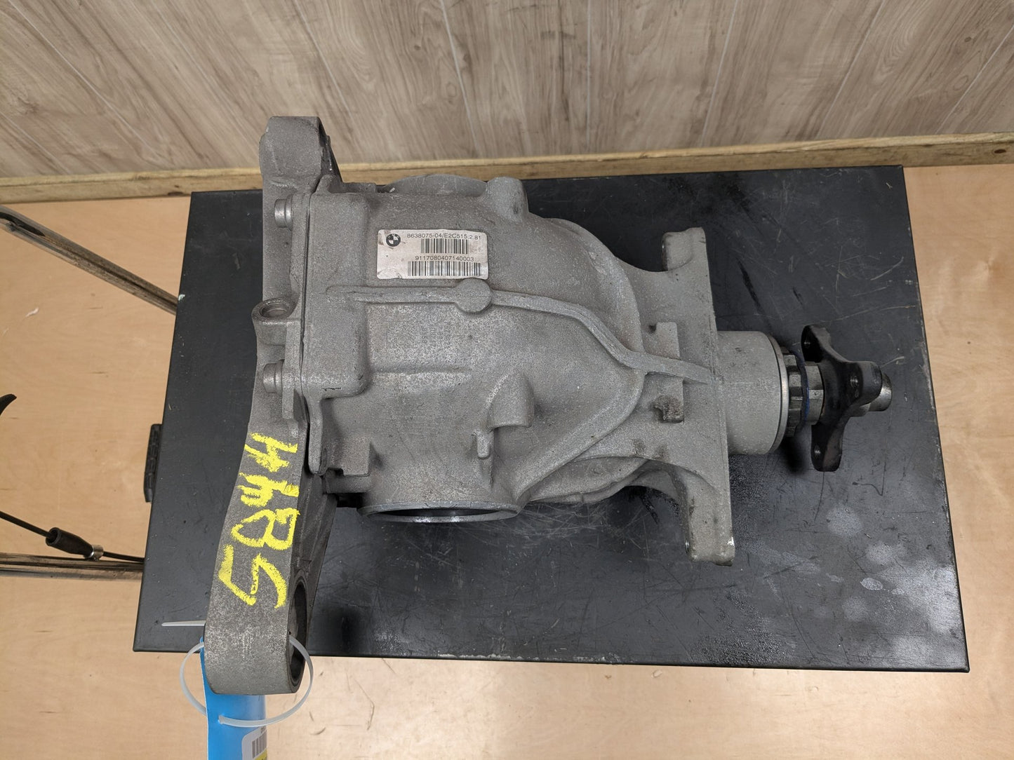 2018 BMW M550i N63B44O2 Rear Axle Carrier Differential 119694k 8638075
