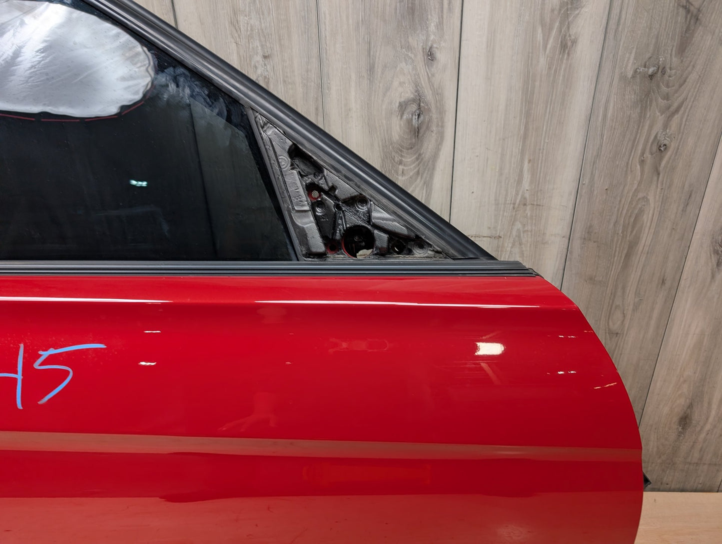 OEM BMW F30 F80 328 330 335 340 M3 Front Right Passenger Door Shell Panel Red MELBOURNEROT METALLIC (A75)