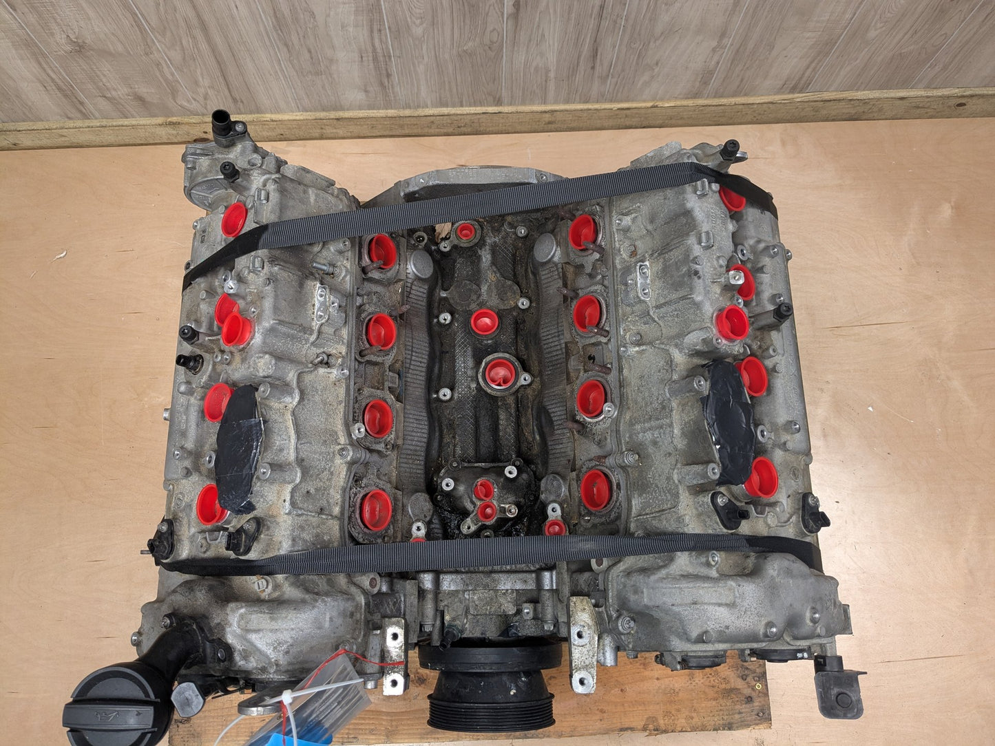 BMW G11 G12 G30 M550 750 AWD Engine Motor N63R N63B44C OEM 128k Ran!