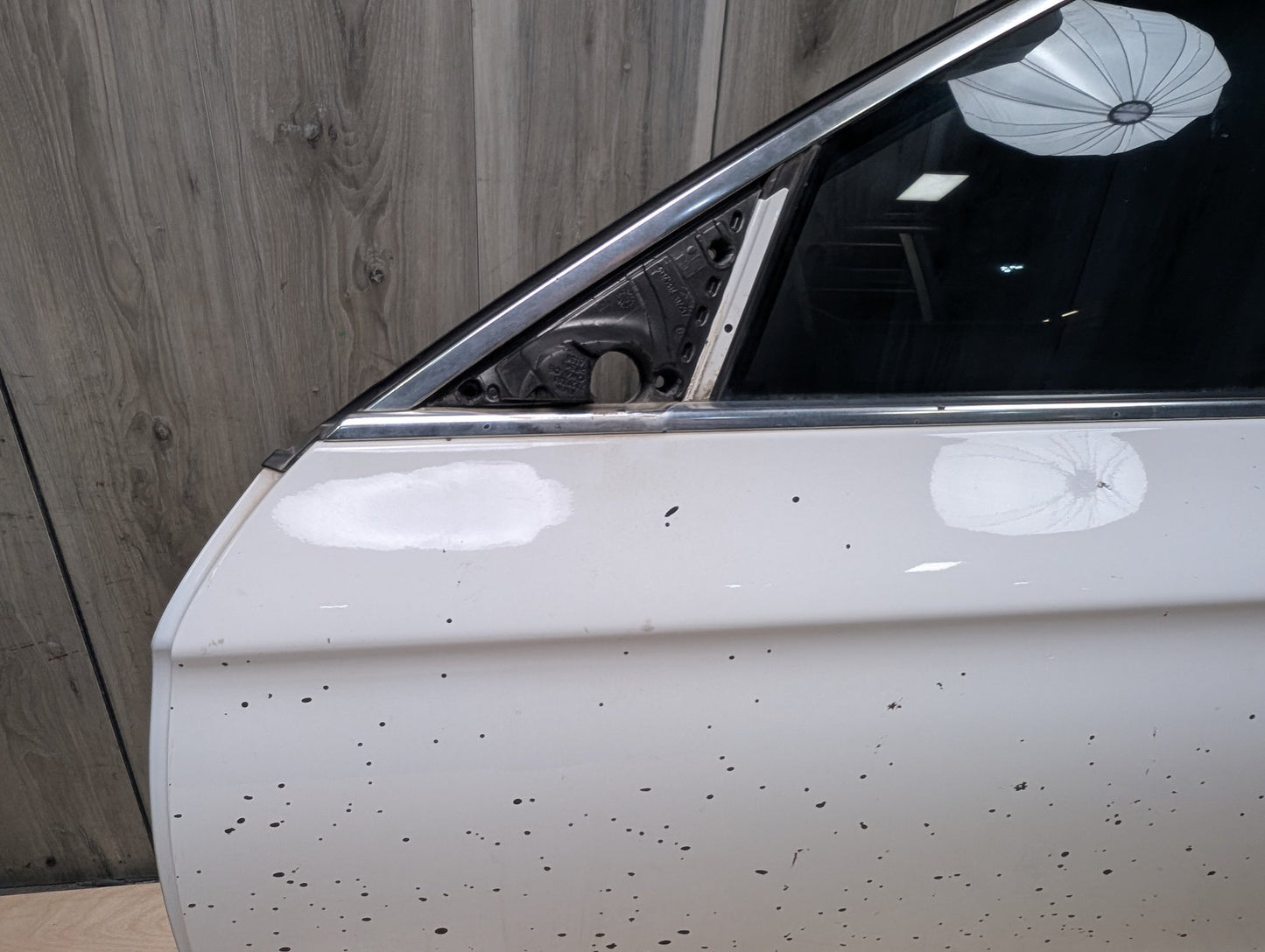 *11-16 OEM BMW F10 528 535 Sedan Front Left Driver Door Shell Panel White White 300