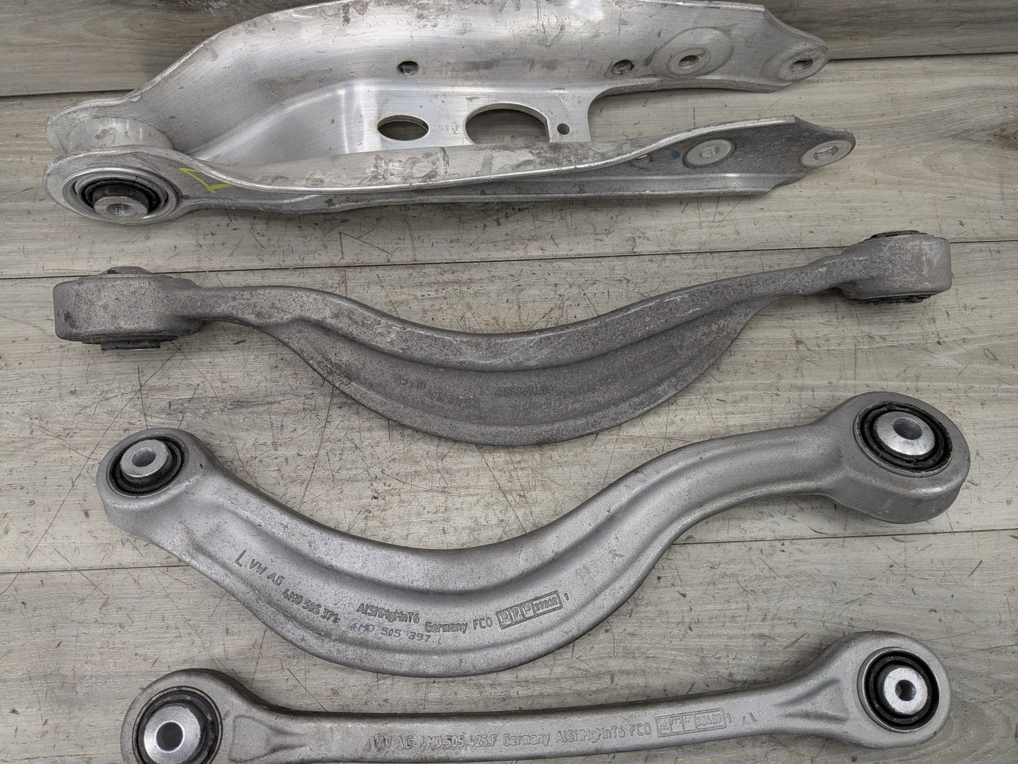 18-24 OEM AUDI Q5 SQ5 Rear Left Driver Upper Lower Control Arm SET