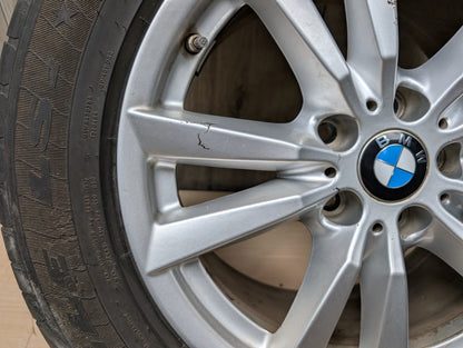 *14-18 OEM BMW F15 X5 Wheel Rim 18x8.5 ET46 5x120 LA Double Spoke Style 446