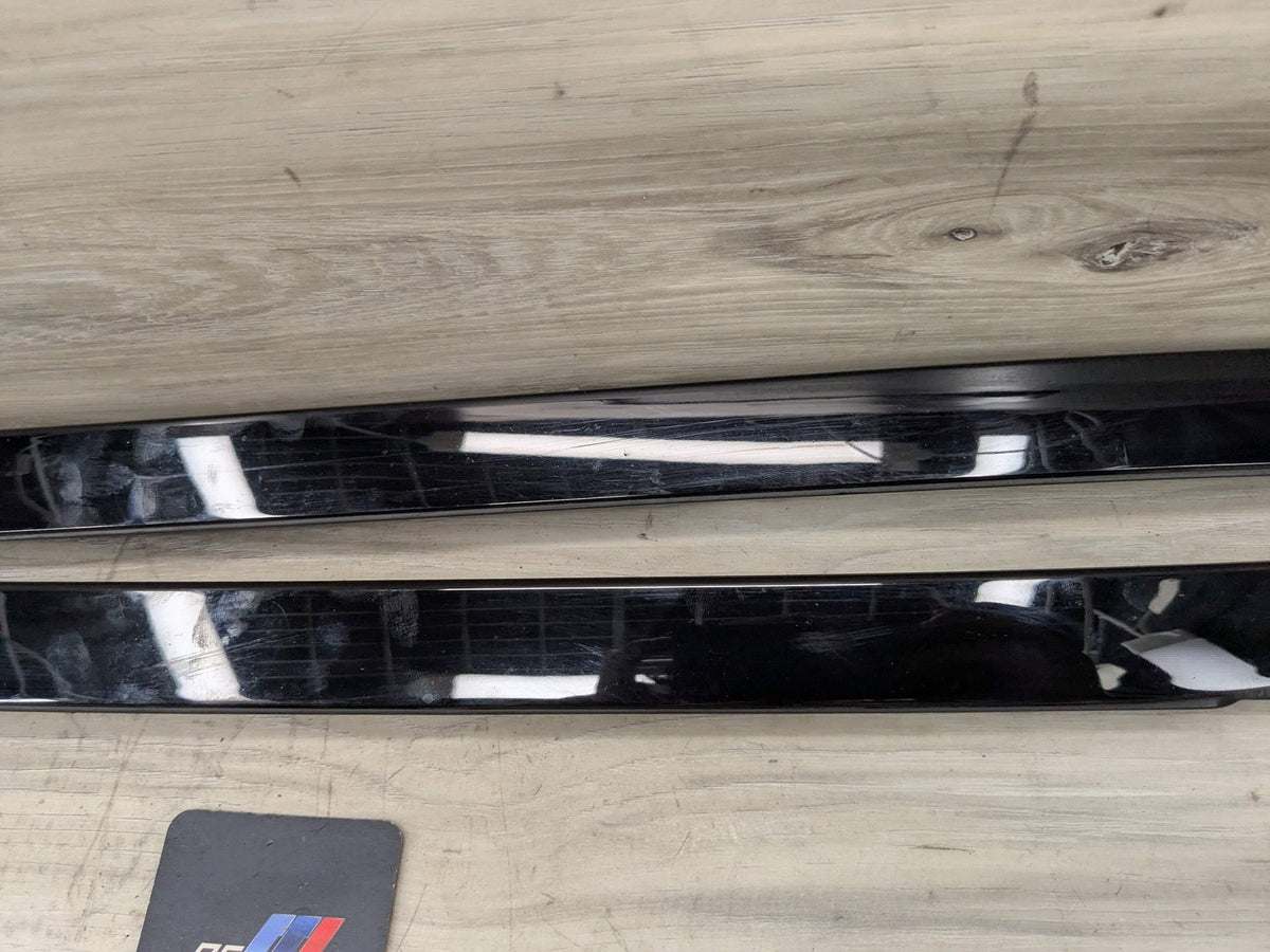 19-25 OEM BMW G05 X5 Front Left Right Windshield Side Drip Molding PAIR