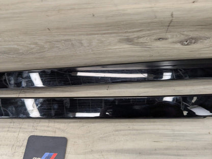 19-25 OEM BMW G05 X5 Front Left Right Windshield Side Drip Molding PAIR