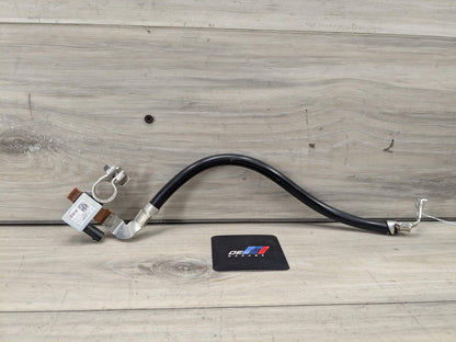 2022 BMW 430i G26 Battery Negative IBS Wire Cable 9855909 OEM BMW G05 G06 G07 G20 G22 G23 G26 G42 Negative Cable Terminal IBS Sensor Black