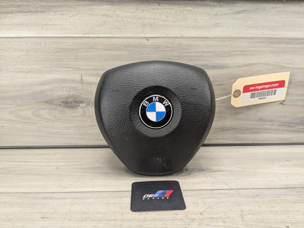 OEM BMW E70 E71 X5 X6 Front Driver SPORT Steering Wheel Airbag Air Bag Black