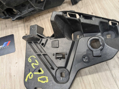 22-25 OEM BMW G42 230 Rear Right Passenger Side Bumper Supports Brackets PAIR