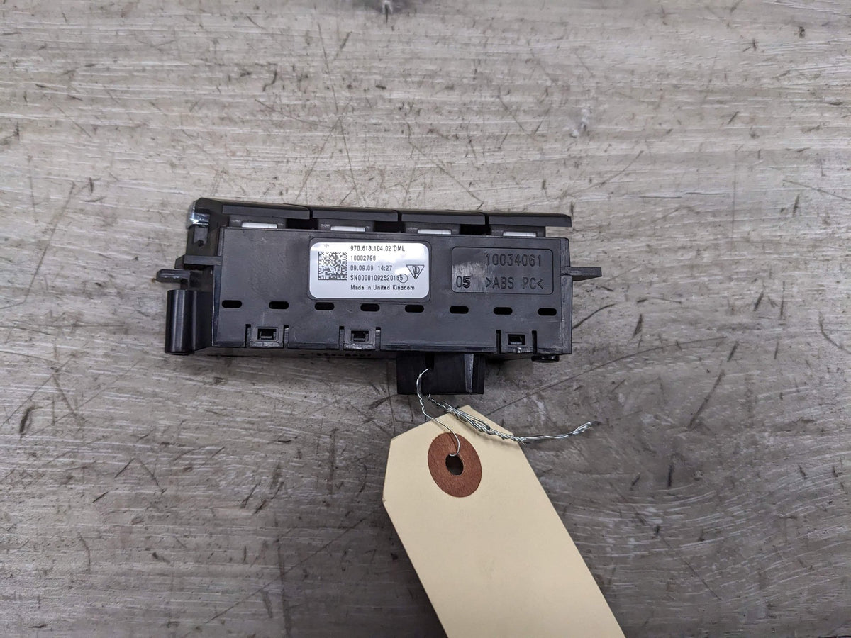 10-16 OEM Porsche Panamera Right Passenger Seat Adjustment Switch Button Panel