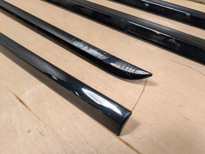 OEM BMW G12 740 750 M760 Lower Left Right Side Door Molding Strip Trim SET Black