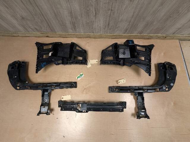 16-22 OEM BMW F48 X1 Rear Bumper Right Left Side Brackets Mounts Supports SET