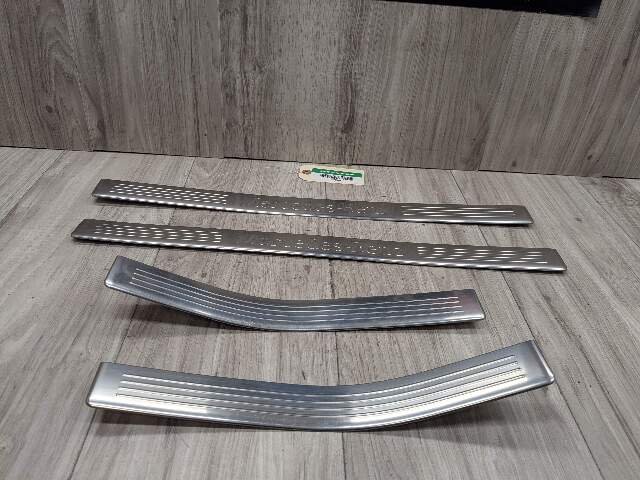 OEM Mercedes W212 E350 E550 Front Rear Left Right Door Sill Scuff Cover SET