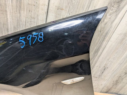06-11 OEM BMW E90 328 335 Sedan Left Driver Side Fender Panel Black 668