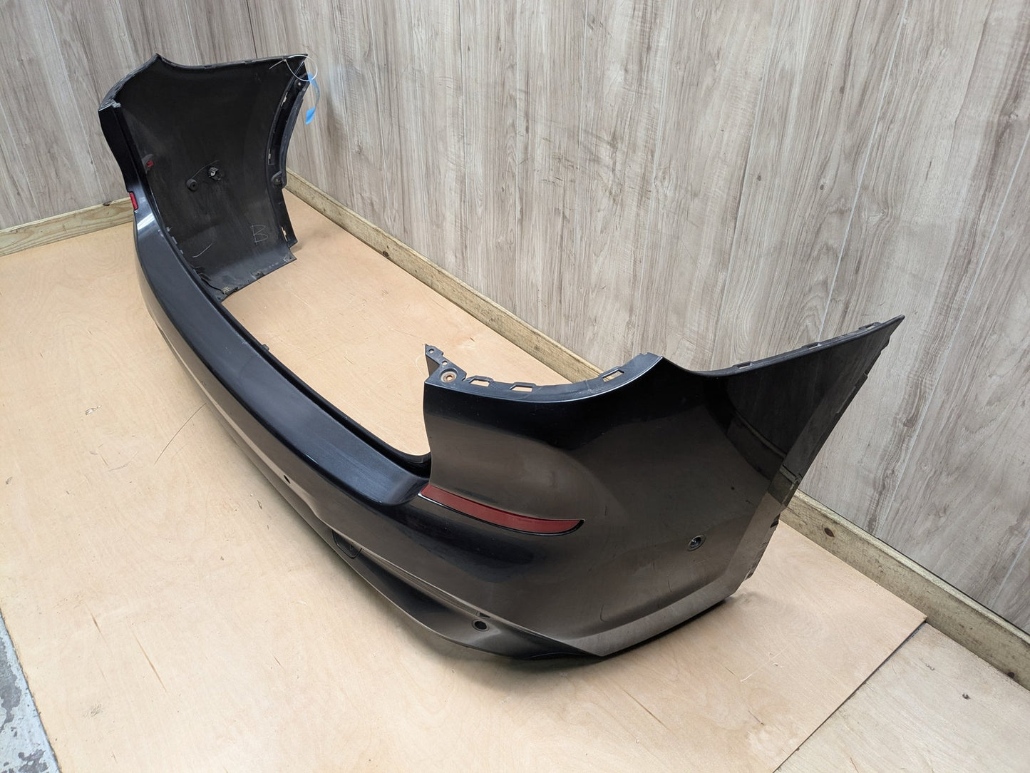 *18-21 OEM BMW F97 G01 X3 X3M M SPORT Rear Bumper Cover w/ Diffuser Gray A90 SOPHISTOGRAU BRILLANTEFFEKT METALLI (A90)