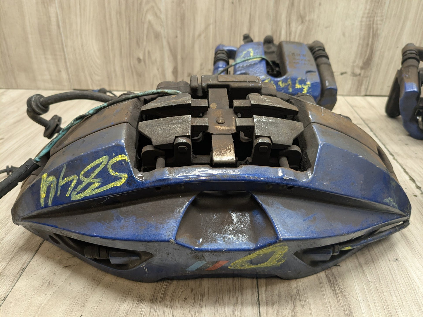 17-23 OEM BMW G30 540 M550 Front Rear Left Right Brake M SPORT Calipers SET Blue