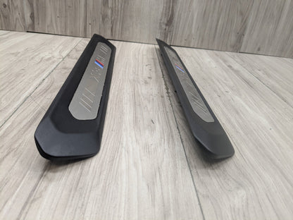 2020-2024 BMW X3 F97 Front Left Right Scuff Plate Door Sill SET 7393397 OEM