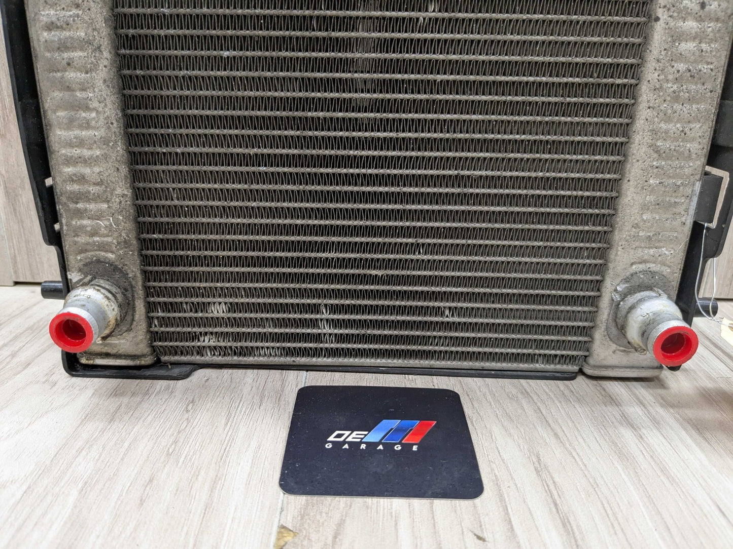 2016 BMW 750i G12 Left or Right Secondary Auxiliary radiator 8619383 OEM BMW F90 F93 G12 G16 G30 M5 M8 Secondary Auxiliary Coolant Remote Radiator