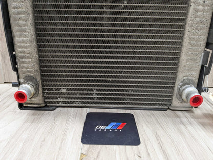 2016 BMW 750i G12 Left or Right Secondary Auxiliary radiator 8619383 OEM BMW F90 F93 G12 G16 G30 M5 M8 Secondary Auxiliary Coolant Remote Radiator