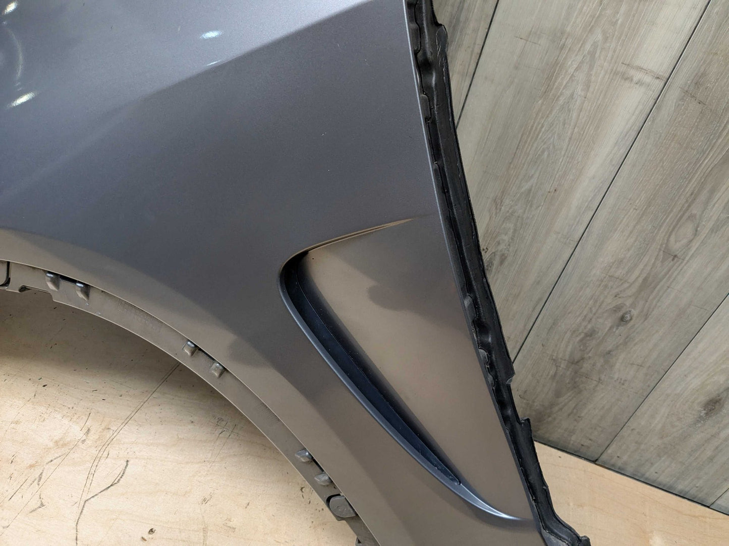 14-18 OEM BMW F15 X5 Front Left Driver Side Fender Panel Gray A52 SPACEGRAU METALLIC (A52)