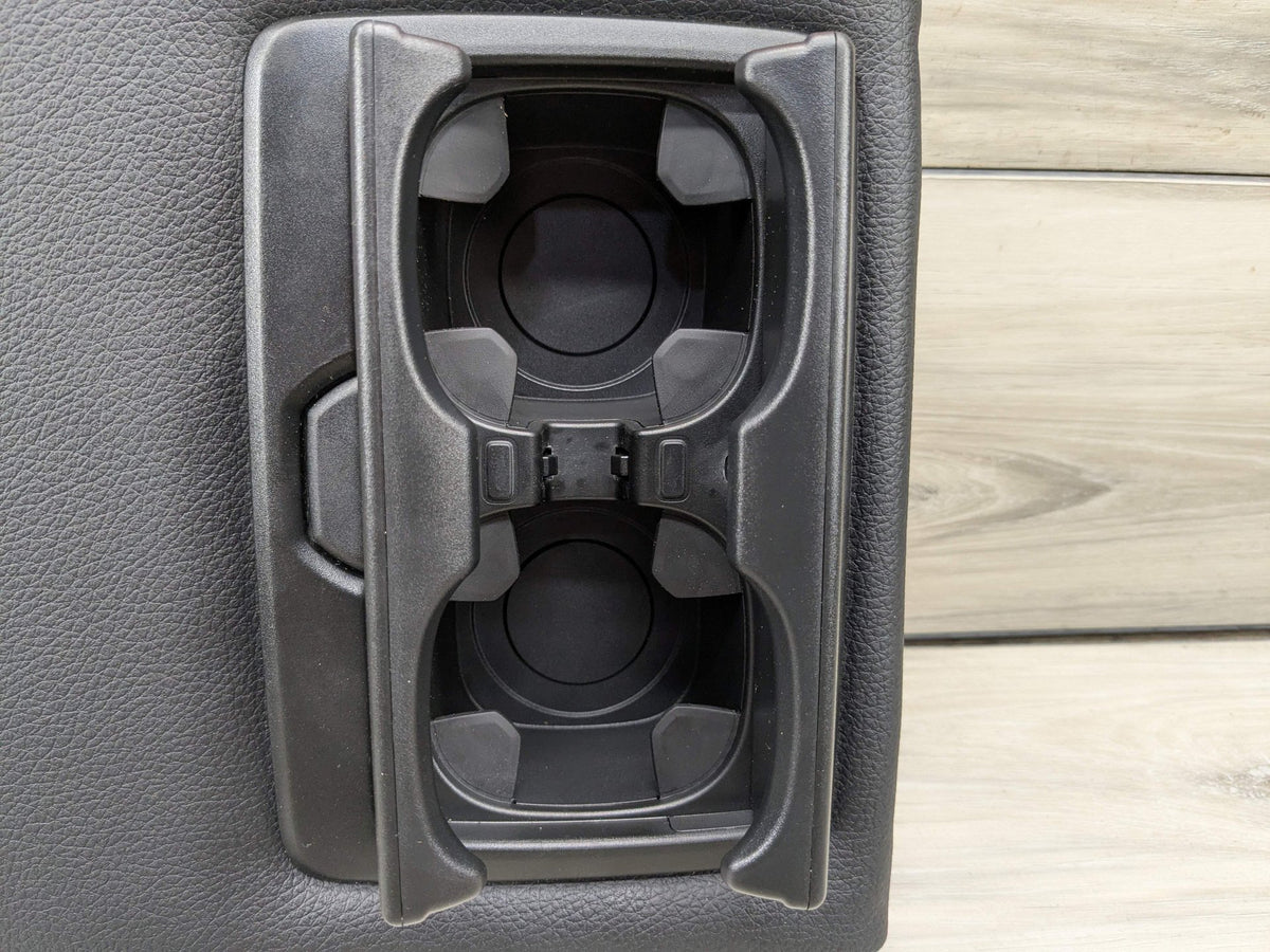 14-18 OEM BMW F15 F85 X5 X5M Rear Center 2nd Row Seat Arm Rest Cup Holder