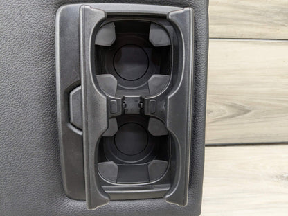 14-18 OEM BMW F15 F85 X5 X5M Rear Center 2nd Row Seat Arm Rest Cup Holder
