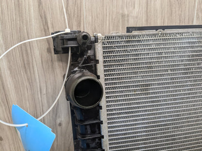 2016 BMW 750i G12 Cooling Radiator 8743667 16-19 OEM BMW G11 G12 G30 750 M550iX Auxiliary Coolant Radiator N63R