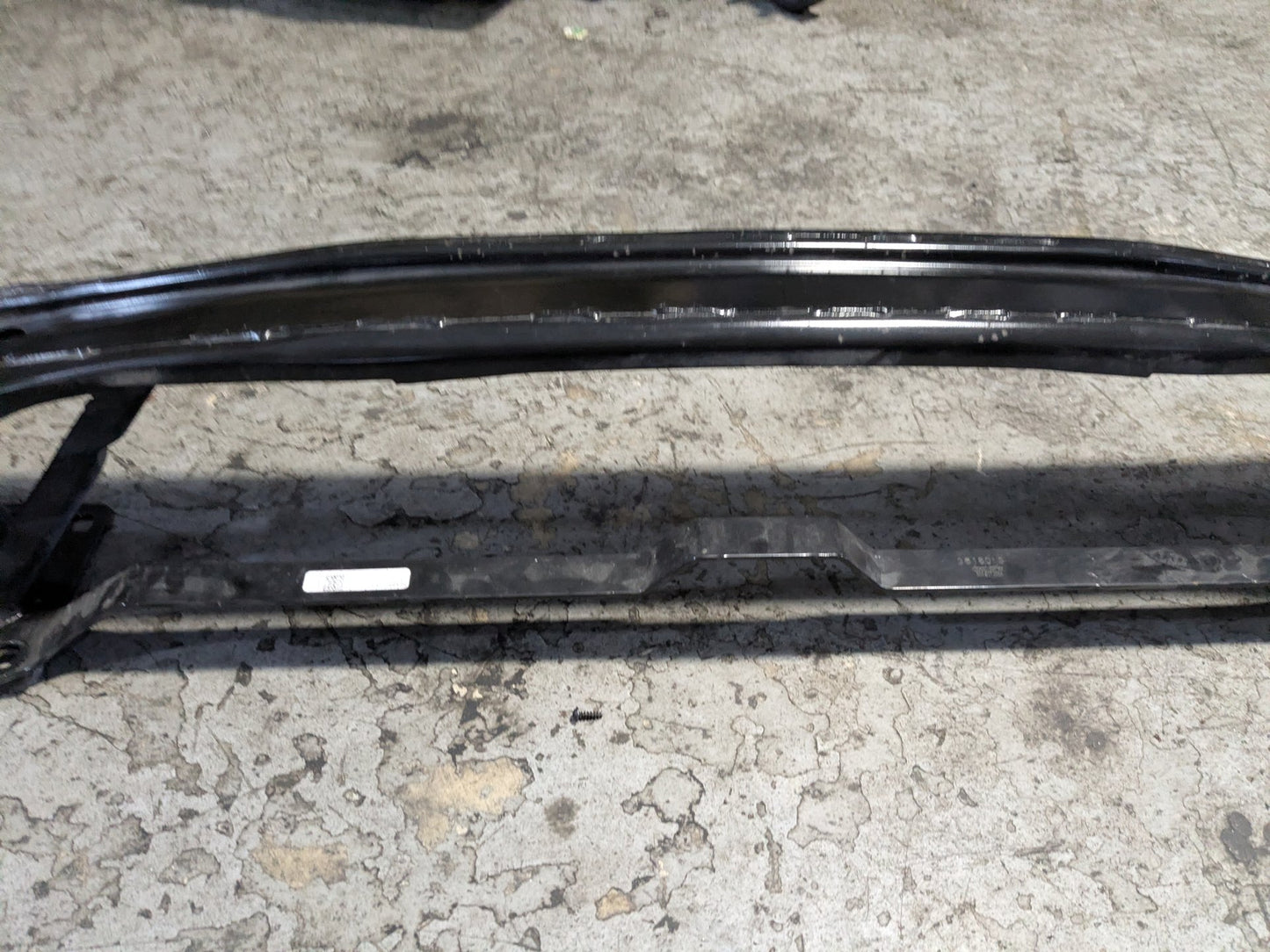 OEM AUDI Q5 SQ5 Rear Bumper Cover Support Mount Panel w/ Crash Bracket SET