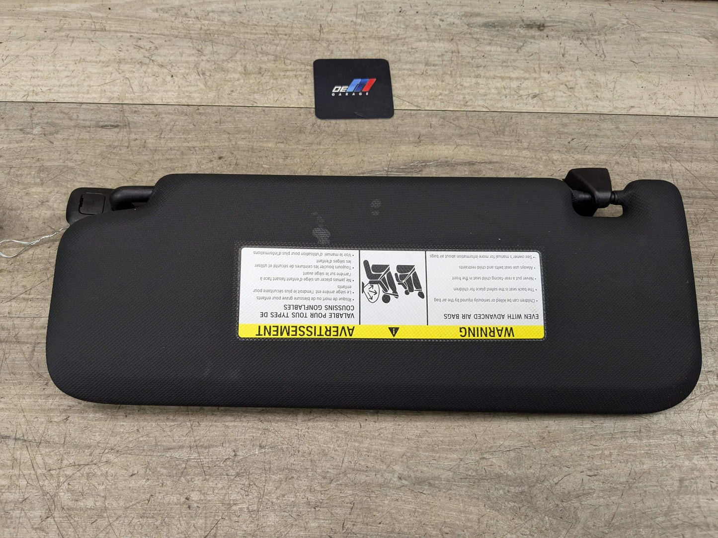 2020 M340 G20 Front Right Passenger Sun Visor 8071074 18-24 OEM BMW G01 G02 F97 F98 X3 Right Passenger Side Sun Visor Anthracite Black