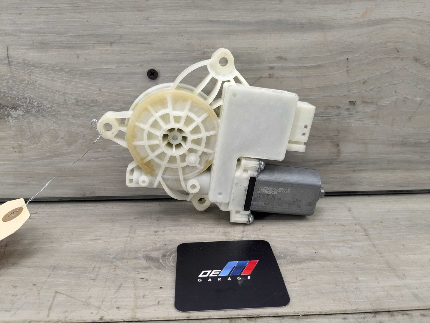 2019 BMW 330i G20 Rear Right Passenger Door Window Glass Regulator Motor 8495868 19-24 OEM BMW G20 G80 330 M340 Rear Right Passenger Door Window Regulator Motor