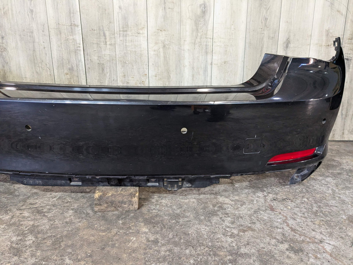 2012 750 F02 Rear Bumper Cover Black Black Sapphire Metallic (475)