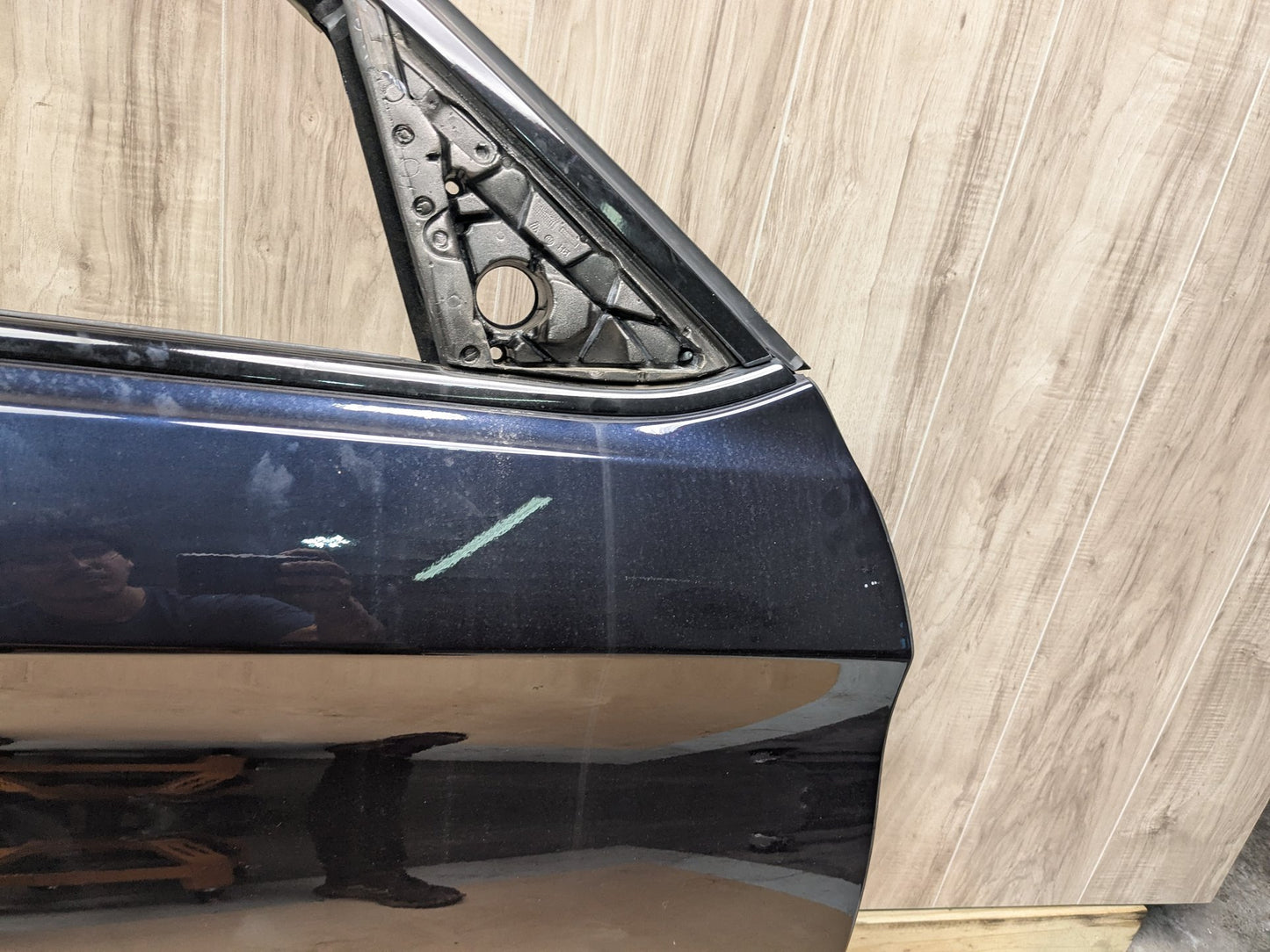 15-19 OEM BMW F16 X6 F86 X6M Front Right Passenger Door Shell Panel Black 416 CARBONSCHWARZ METALLIC (416)
