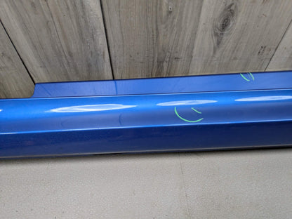 14-20 OEM BMW F22 F23 M235 M240 Left Driver Side Skirt Rocker Panel M SPORT Blue