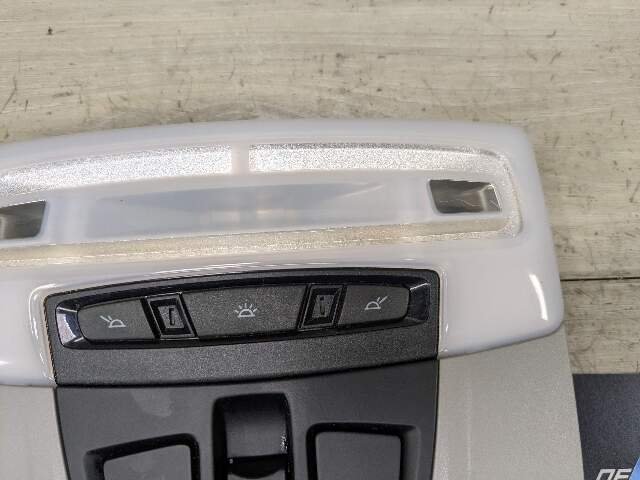 OEM BMW F15 F16 F39 F85 F86 X5 X6 Headliner Roof Console Dome Light Switch Gray
