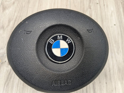 03-08 OEM BMW E85 E86 Z4 Front Left Driver Steering Wheel Airbag Black