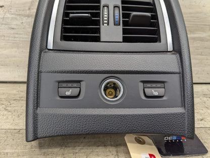 OEM BMW F30 F80 F36 F32 M3 Rear Air Vent Panel Trim Cover Black HEATED SEATS