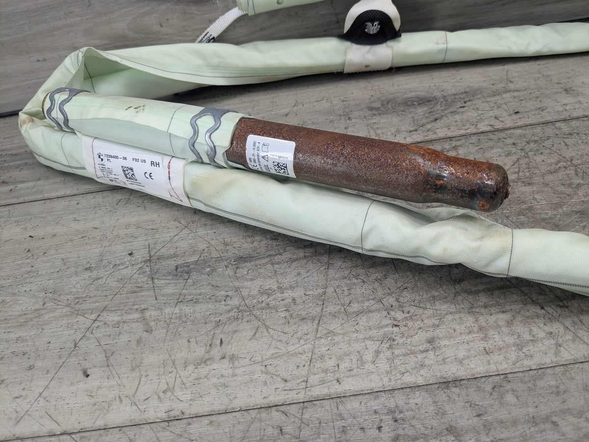 14-20 OEM BMW F32 F82 M4 Right Passenger Top Roof Head Air Bag Airbag Curtain