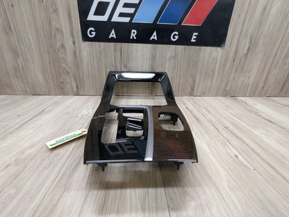 18-21 OEM BMW G01 G02 X3 X4 Center Console Interior Trim Oak Dark High Gloss