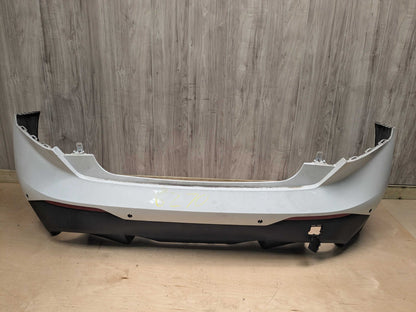 22-24 OEM BMW G42 230i 230iX B48 Rear Bumper Cover Panel w/ Diffuser White 300 ALPINWEISS III (300)