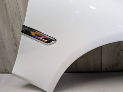 09-15 OEM BMW F01 F02 740 750 Front Right Passenger Side Fender Panel White 300 White ALPINWEISS III (300)