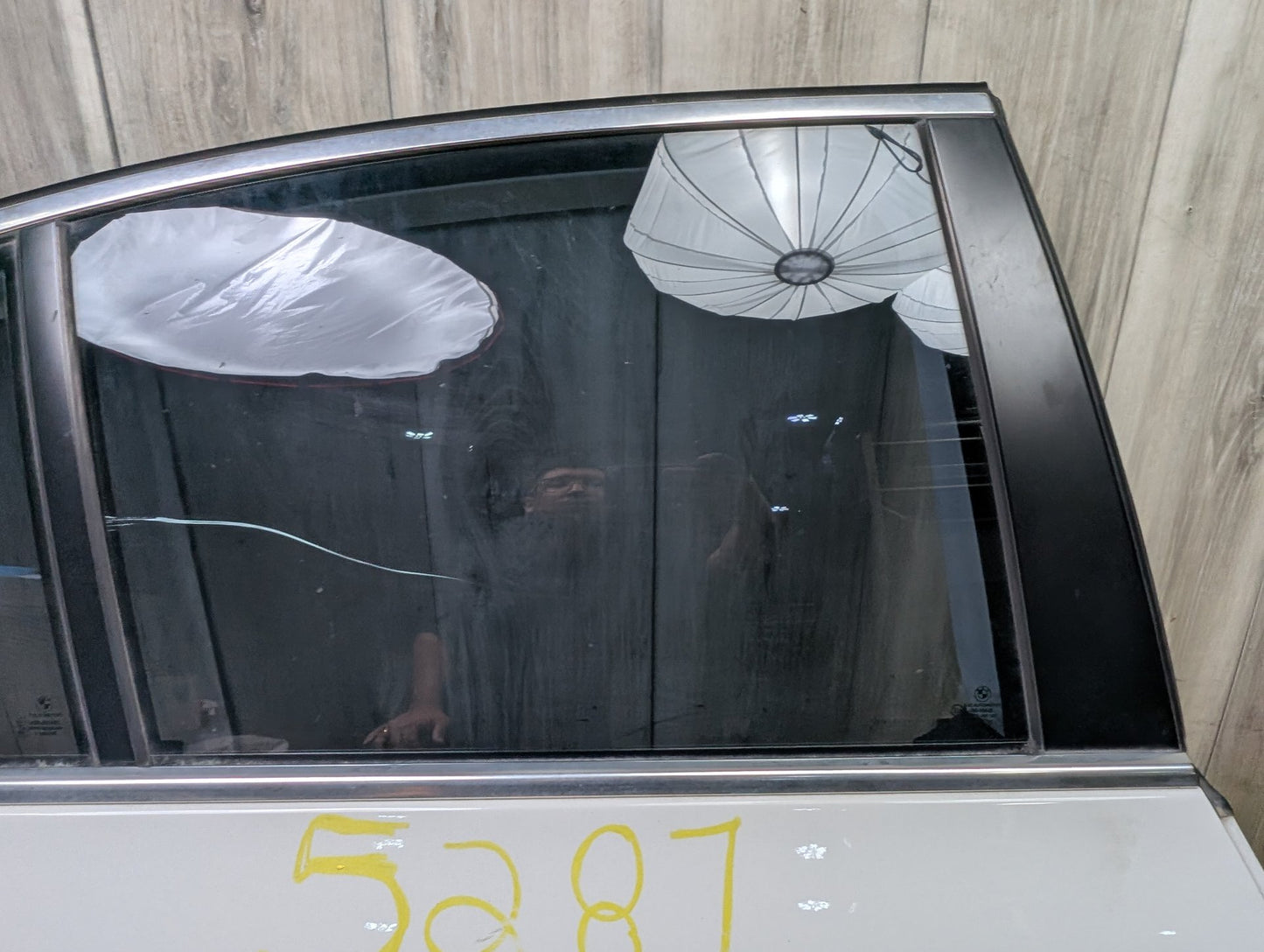 *11-16 OEM BMW F10 528 535 Sedan Rear Right Passenger Door Shell Panel White White 300