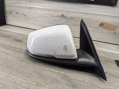 16-22 OEM BMW F48 X1 Right Passenger Side Exterior Mirror Glass Assembly White